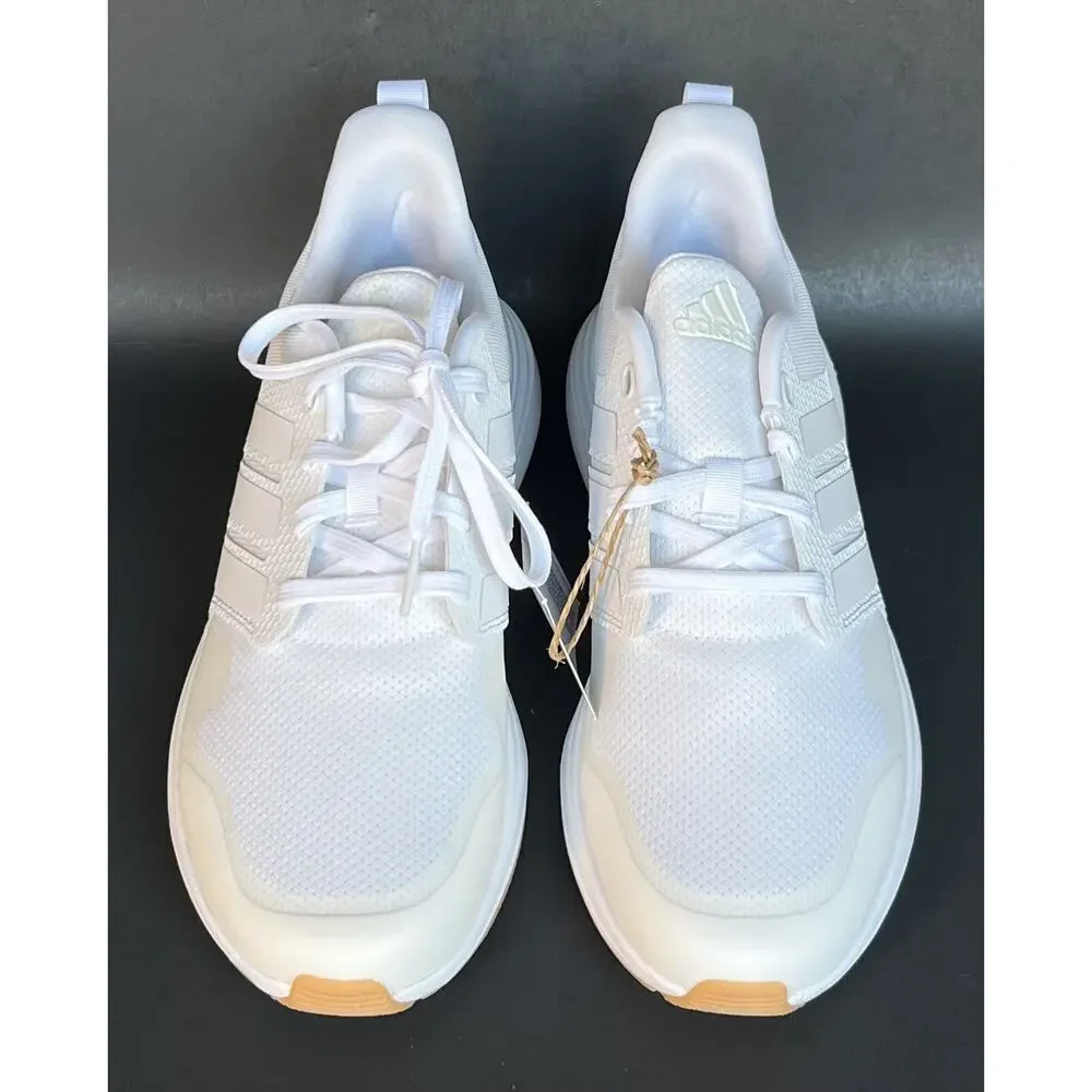 Adidas RapidaSport White Sneakers Kids 4.5 / Women's 5.5 US Size NWB